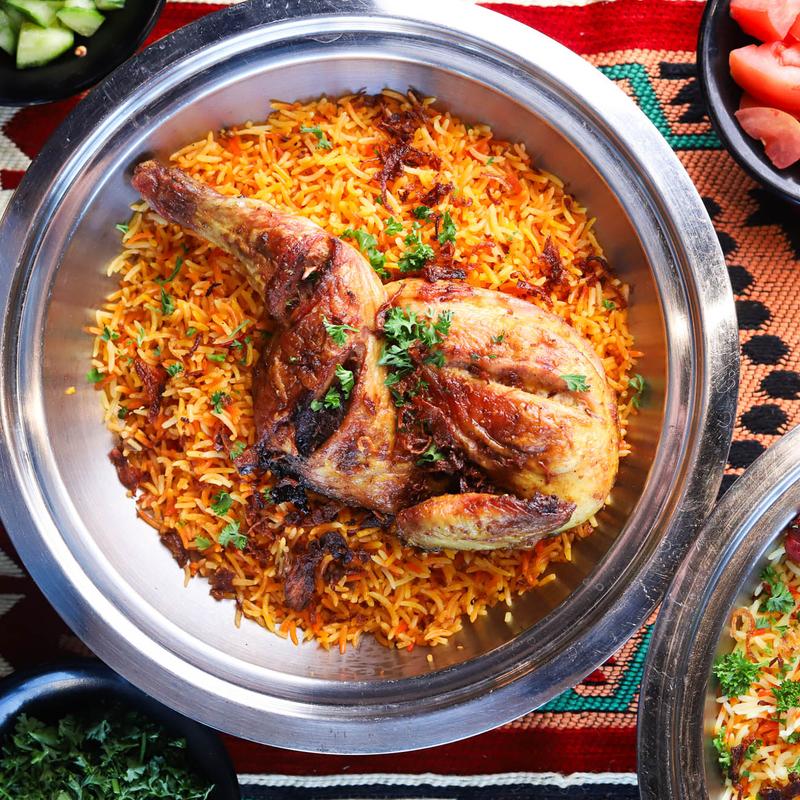 Chicken Mandi (Half)