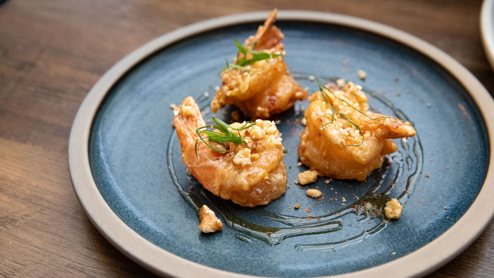 Maple Walnut Prawns