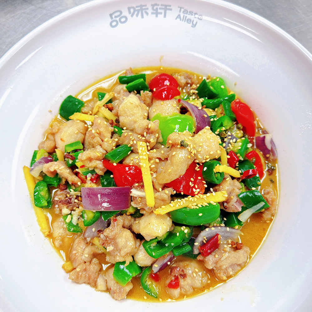 Zigong-style Fresh Pepper Rabbit Stir-fry