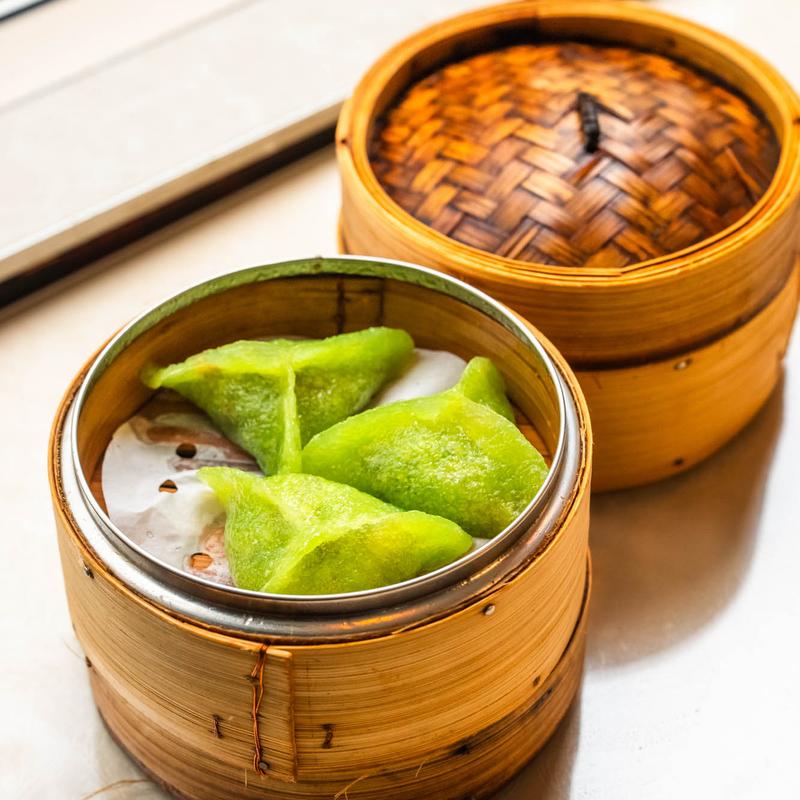 Steamed Mixed Mushroom Dumplings 菌菇餃
