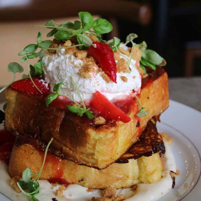 Strawberry Cheesecake French Toast