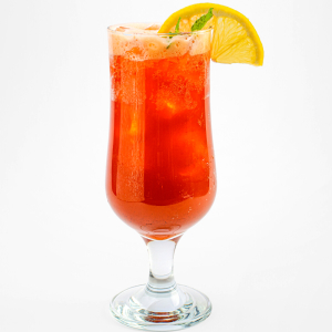 Shaken Honey Lemon Rose Tea