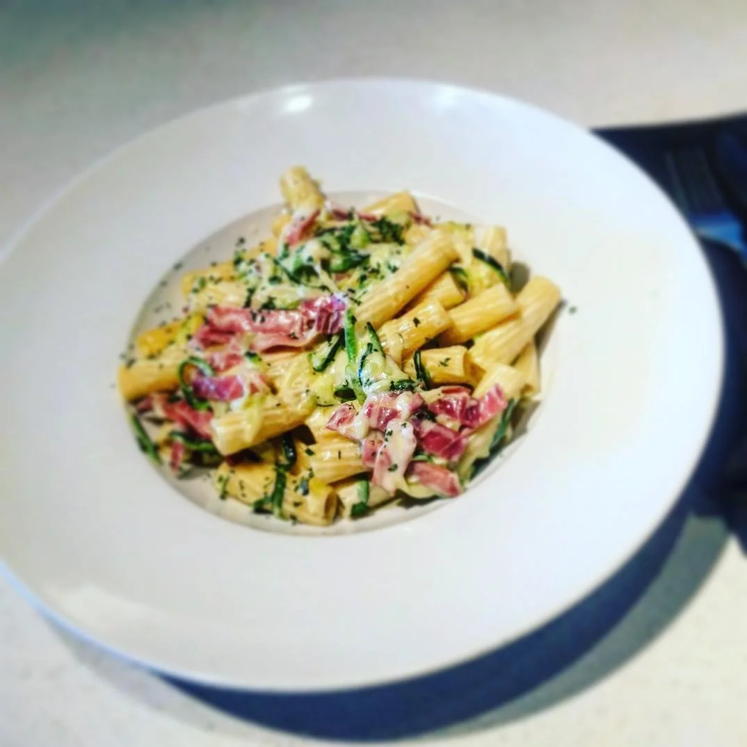 Zucchini e Pancetta