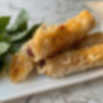 Gluten Free Deep Fried Pork Spring Rolls