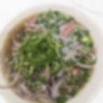 Medium Rare Beef in Rice Noodles Soup