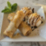 Crispy Banana Spring Rolls