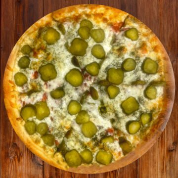 Dill Pickles Pizza