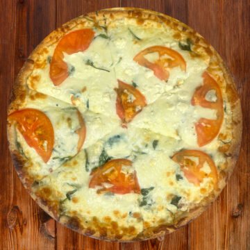 Spinach Feta Pizza