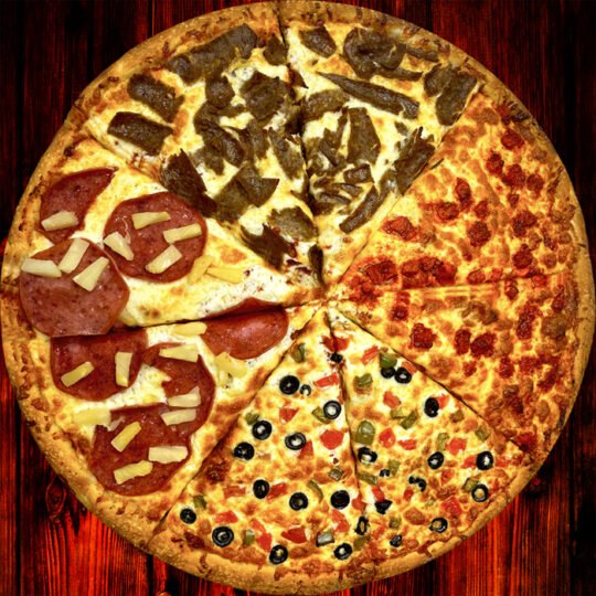 Four in one Combo Pizza