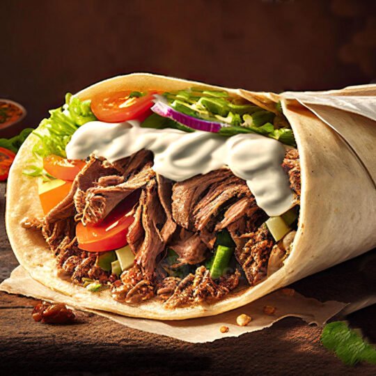 Donair Wrap