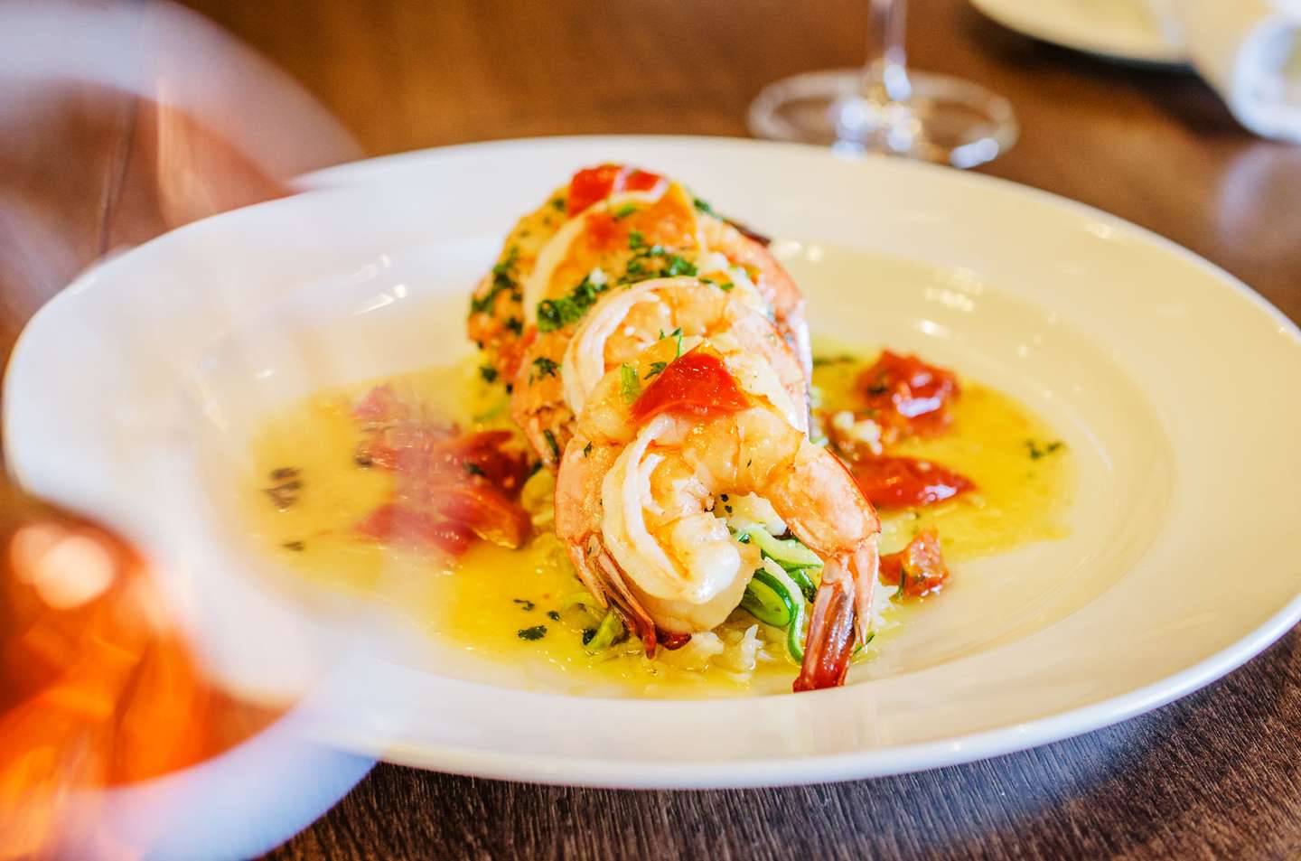 Sautéed Wild Prawns Provençal