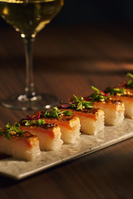 Aburi Salmon Sushi Press