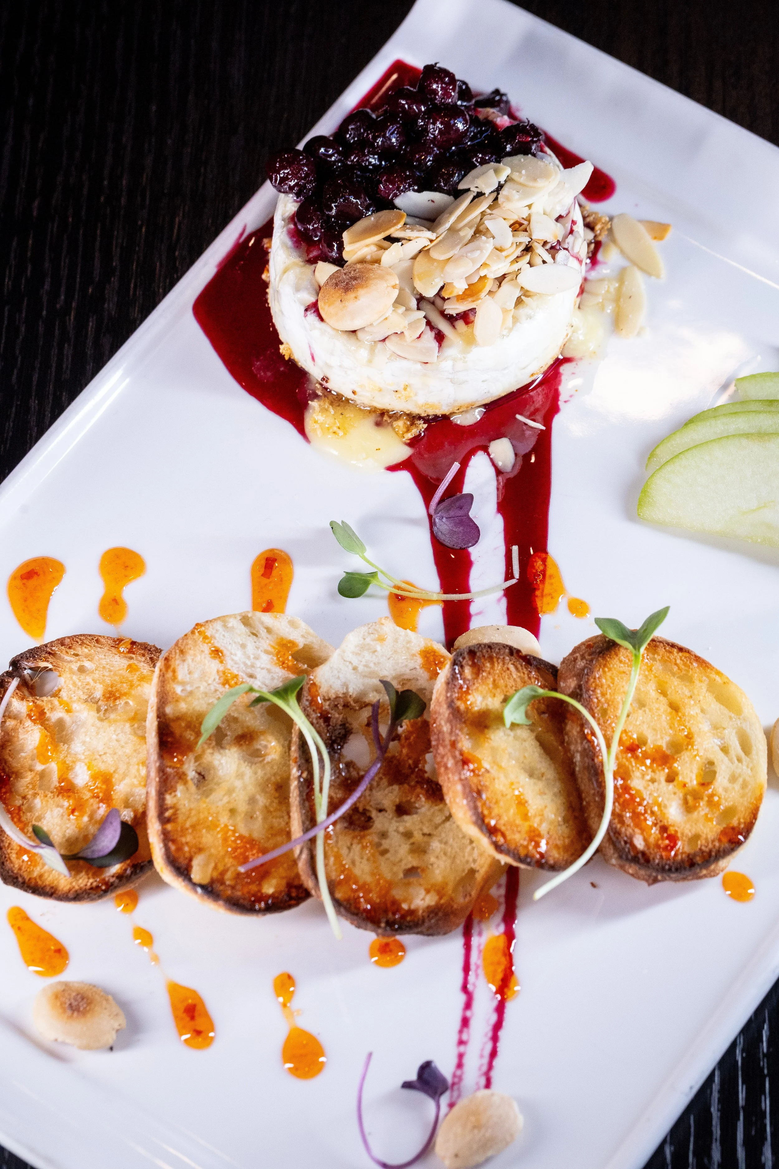 Saskatoon Berry - Baked Brie