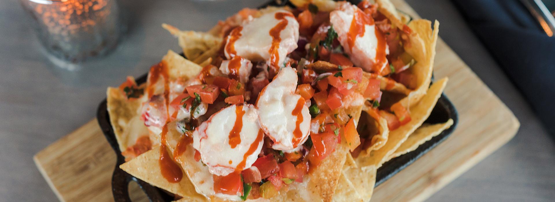 Lobster and Cod Nachos