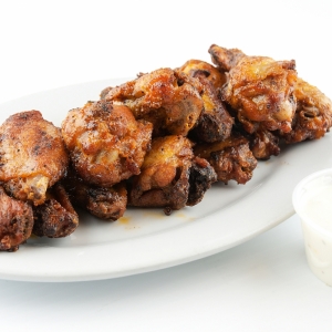 Deep-Fried Chicken Wings