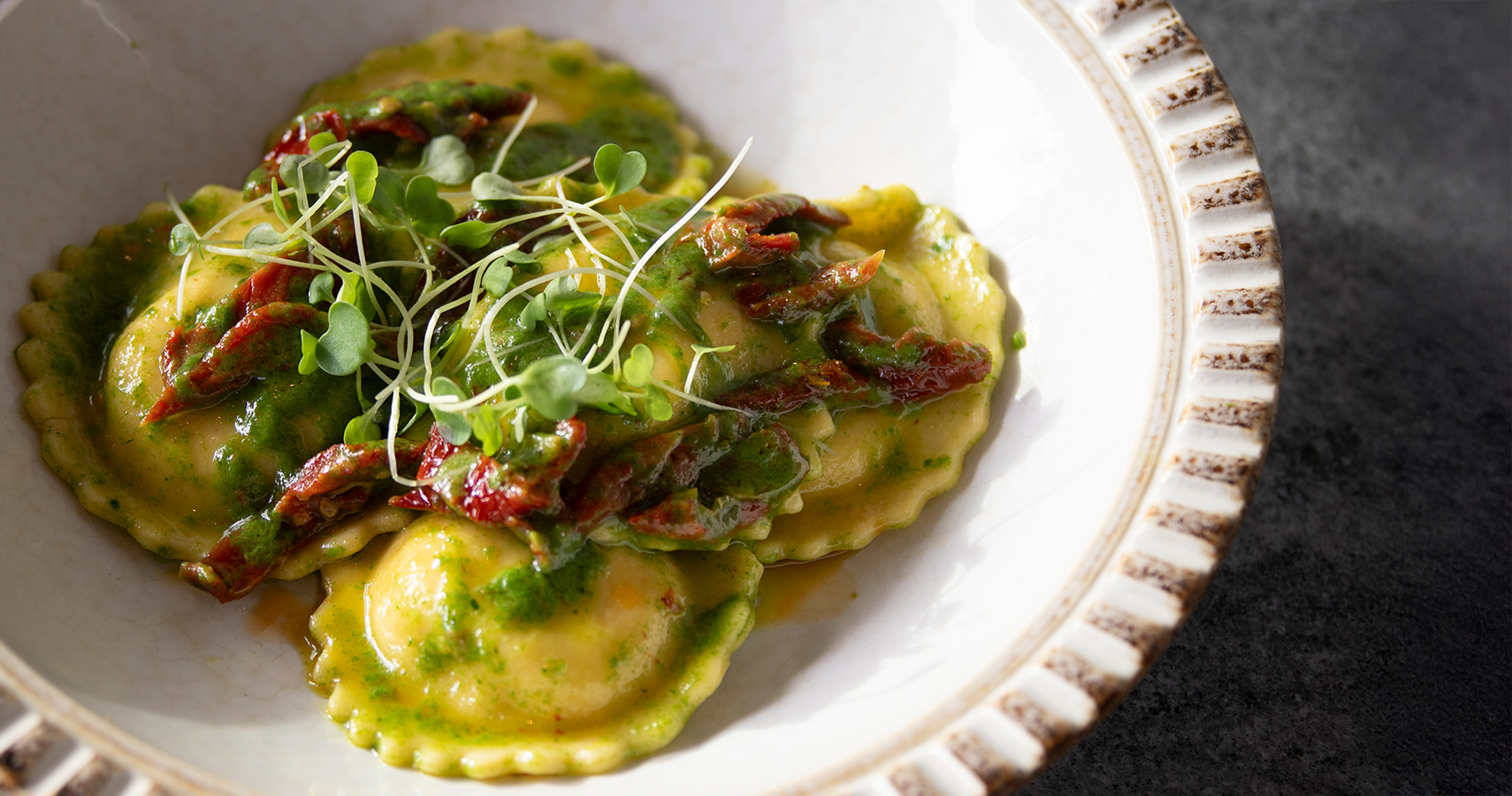 Quattro Formaggi Ravioli