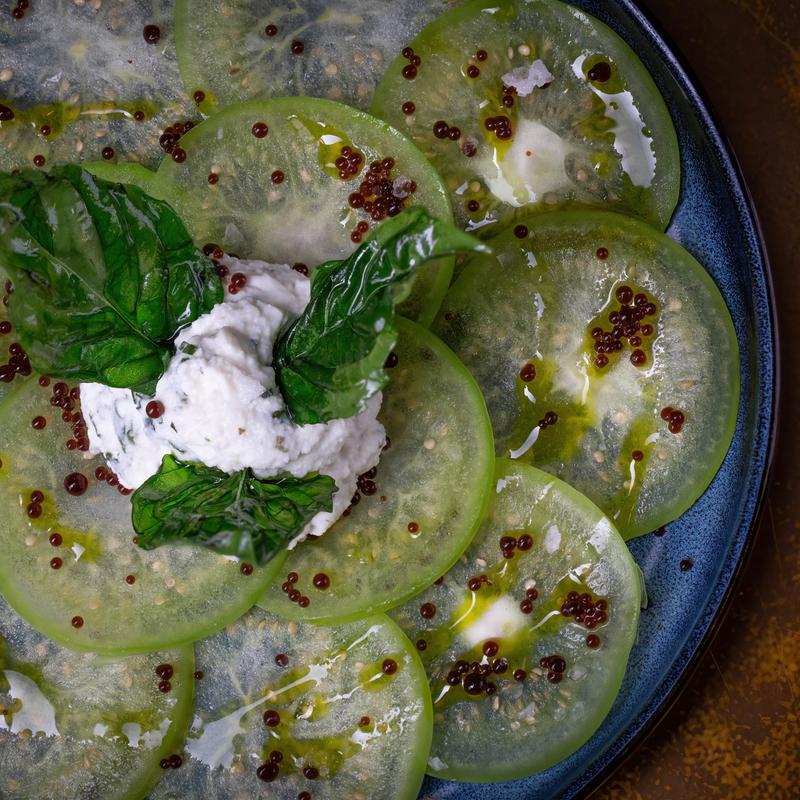 Tomatillo Carpaccio