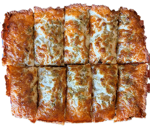 Deep Dish Garlic Cheese Bread Sticks