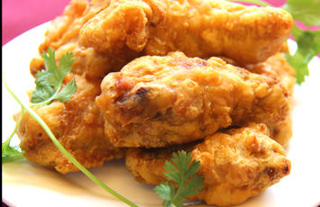 Deep Fried Chicken Wings (12)