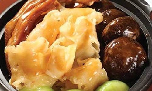 Braised Abalone with Vegetables