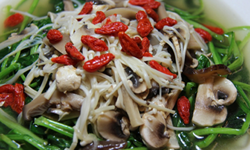 Mixed Vegetables in Oyster Sauce