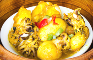 Octopus in Curry Sauce