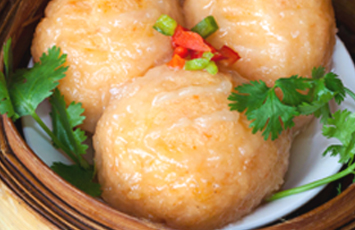Steamed Shrimp Balls