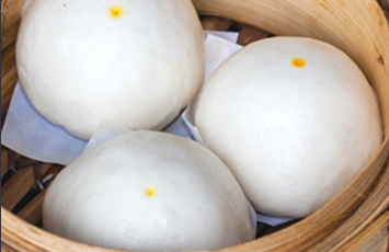 Steamed Cream & Egg Yolk Buns