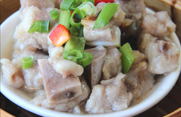 Steamed Pork Ribs in Black Bean Sauce