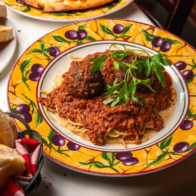 Spaghetti Con Polpette