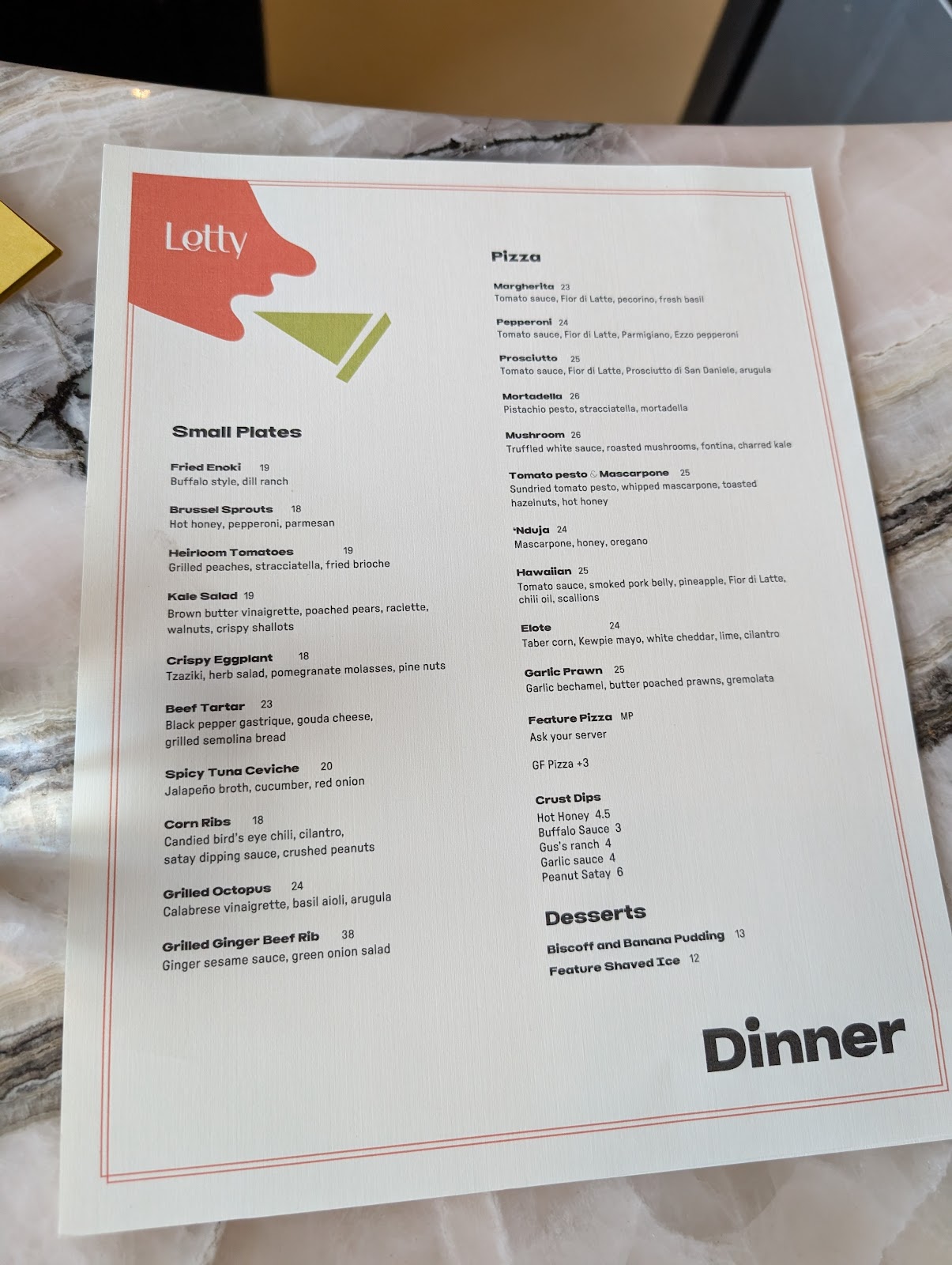 Letty — dining room photo 2