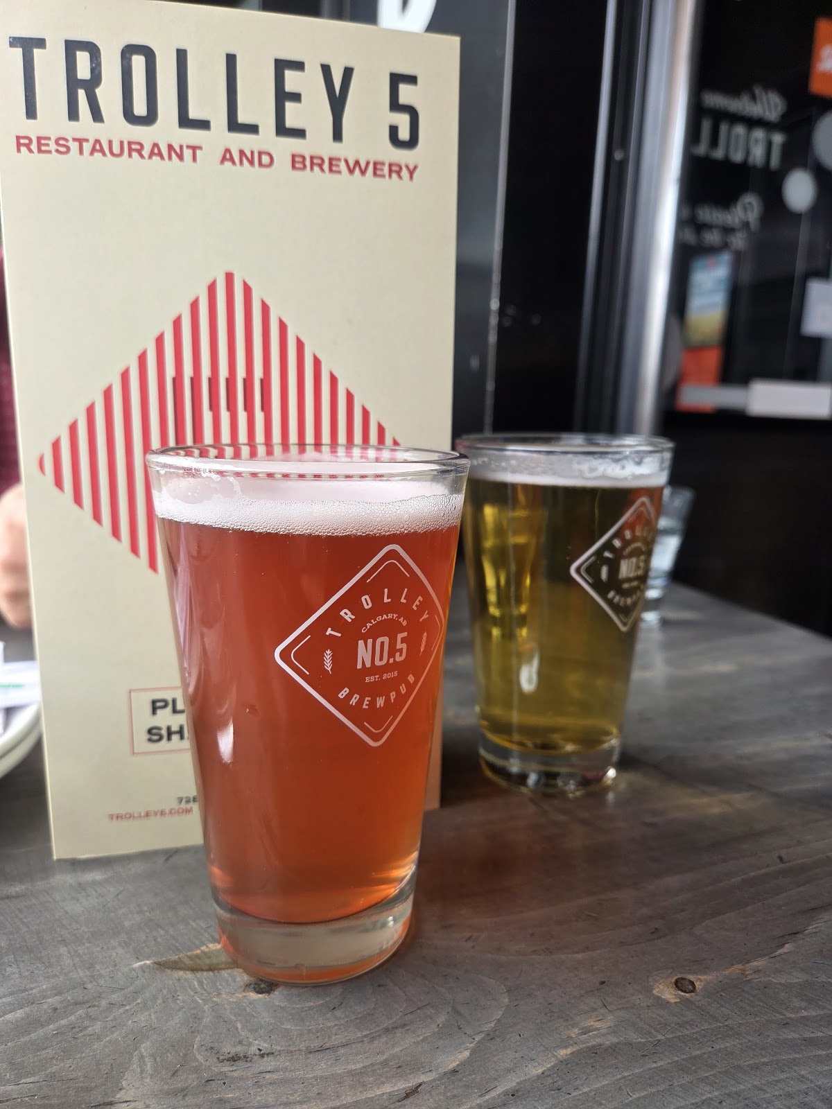 Trolley 5 Brewpub — dining room photo 3